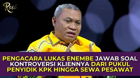 Kontroversi Lukas Enembe Dari Pukul Penyidik KPK Hingga Sewa Pesawat