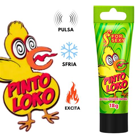 Gel Excitante Masculino Pinto Loko Pulsante E Esfriante For Sexy Sex Shop Produtos Adultos