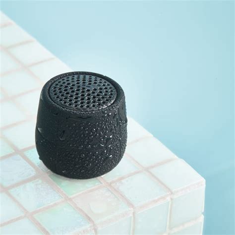 Mini Enceinte Bluetooth Mino X W Lexon Noir Made In Design