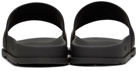 Hugo Black And Red Match Slides Hugo Boss