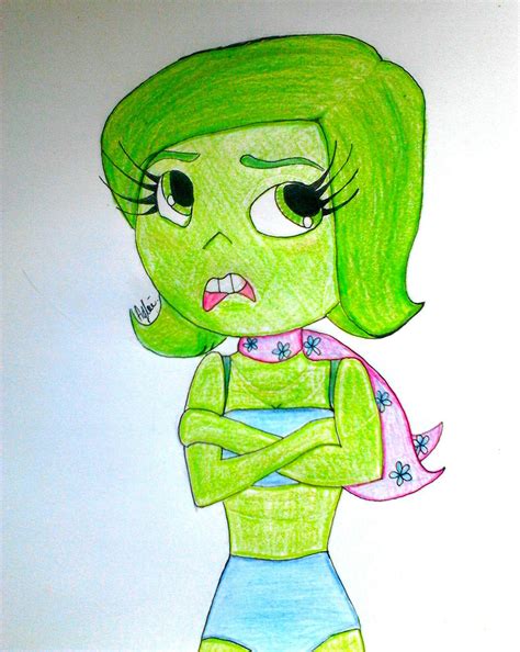 Disgust from inside out by acupofThea on DeviantArt