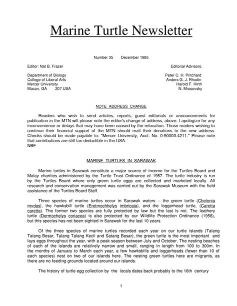PDF Guest Editorial Sea Turtle Sex Ratios And Incubation