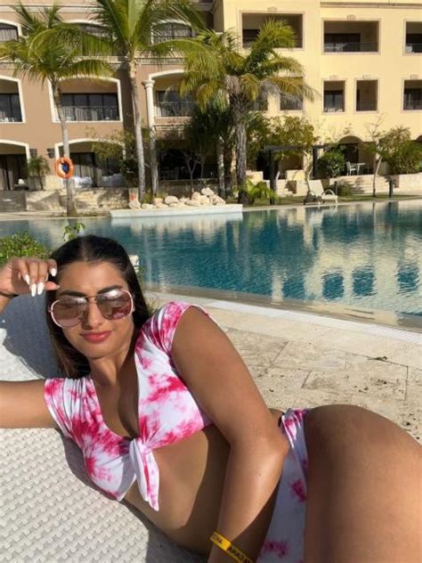 Tie Dye Deep V Neck High Waist Two Piece Bikini Suit WalkOnBeach