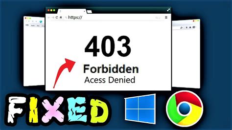 403 Forbidden Access is denied là lỗi gì và cách khắc phục