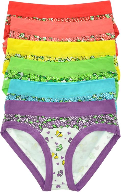 Amazon Maria Rosa Pack Girls Cotton Spandex Bikini M Clothing Shoes Jewelry