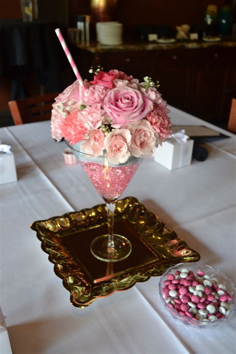 Bridal Shower Theme Was Cupcakes And Cocktails Bridal Shower Cocktails Cupcakes Table