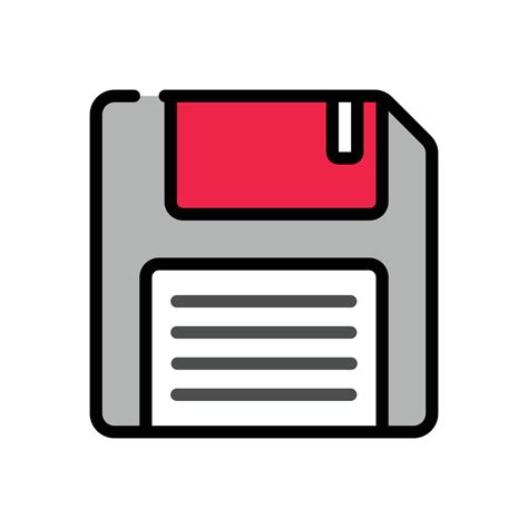 Guardar En El Icono De La Interfaz De Usuario Del Disco 11289418 Vector