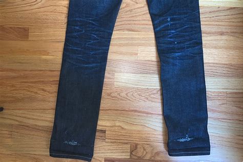 Naked Famous Deep Indigo Selvedge Months Soak Fade Of The Day