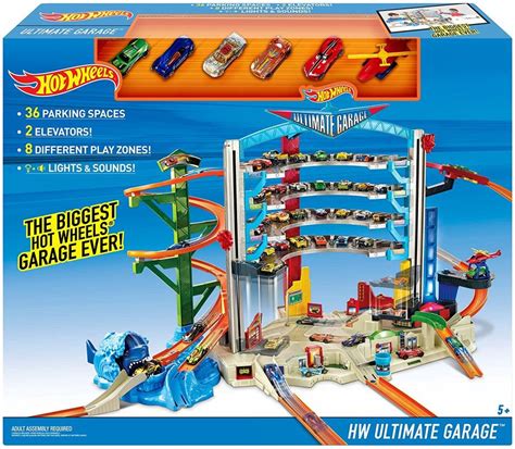 Hot Wheels Ultimate Parking Gara Mega City Cmp