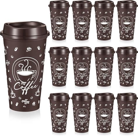 Amazon Starbucks Set Of Oz Reusable Hot Cups With Lid Tumblers Water Glasses