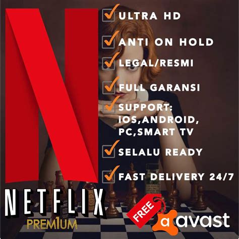 Jual NETFLIX PREMIUM ULTRA HD 4K ANTI ON HOLD FULL GARANSI Shopee