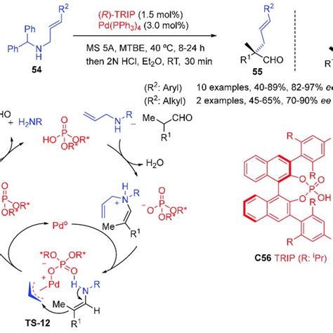 Scheme Chiral Organophosphoric Acid R Trip C And Pd Pph