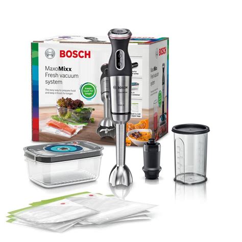 Bosch MS8CM61V1 MaxoMixx 1000 W Stabmixer Edelstahl Mixer Stabmixer