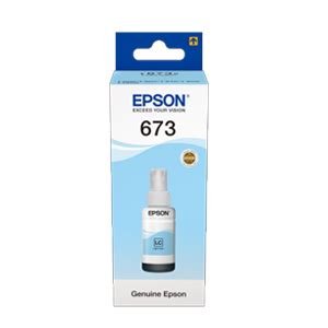 Epson T6735 Original Light Cyan Ink Bottle 70ml | PURE TECH