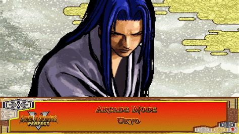 Samurai Shodown V Perfect Arcade Mode Ukyo Youtube