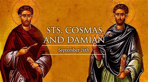 sts cosmas  damian