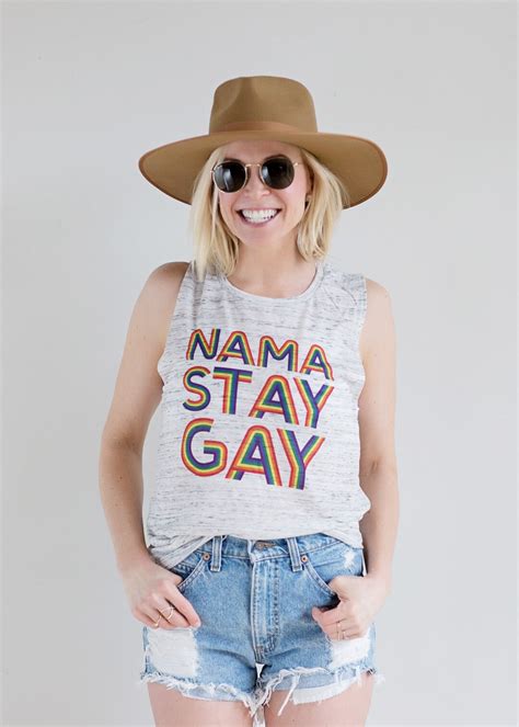 Gay Pride Shirt Gay Shirt Lesbian Shirt Muscle Tank Gay Pride Parade Shirt Pride March