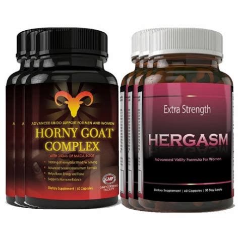 Horny Goat Complex And Hergasm Combo Pack 3 Sets 3 Sets Kroger