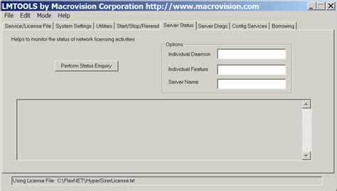 Setting Up A Server Flexnet License