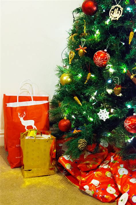 Presents Under The Christmas Tree Free Stock Photo - Public Domain Pictures