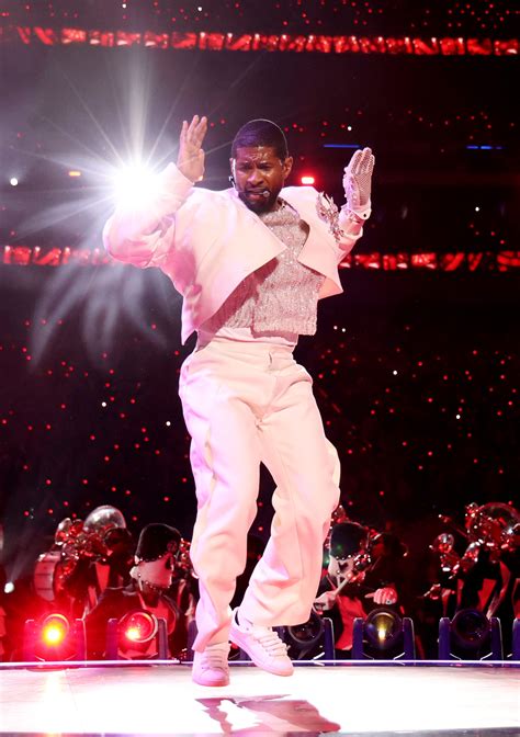 Usher With His Shirt Off