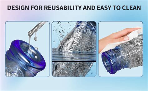 Masturbator Male Sex Toys Male Pocket Pussy Sex Stroker Transparent With Vaginla Textured