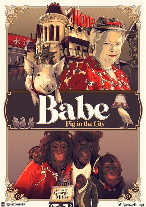 Babe Pig In The City Posters The Movie Database Tmdb