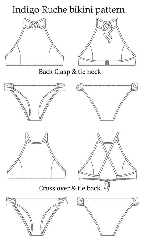 Como Hacer Un Bikini Para Dama Paso A Paso Mega Ideas
