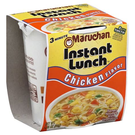 Maruchan Instant Lunch Hot Spicy Chicken Flavor Ramen Off