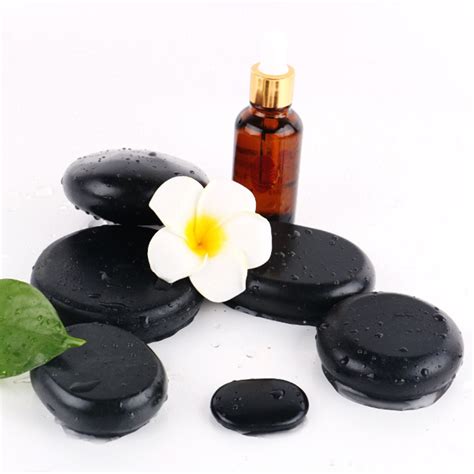 Bulk Body Therapy Spa Black Basalt Rock Hot Stone Massage Set Body Massage And Body Therapy