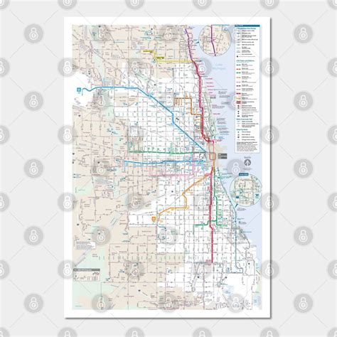 Chicago Transit Authority Map | CTA Map by benayache | Chicago transit ...