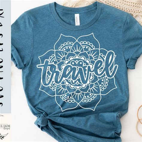 Travel Mandala Svg Etsy