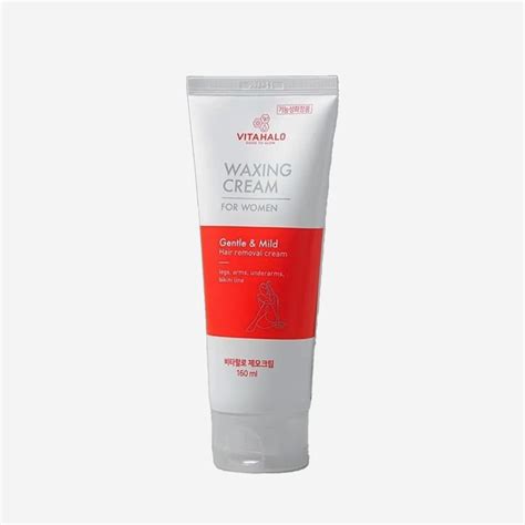 Vitahalo Waxing Gentle & Mild Hair Removal Cream - 160ml - Korean Mart
