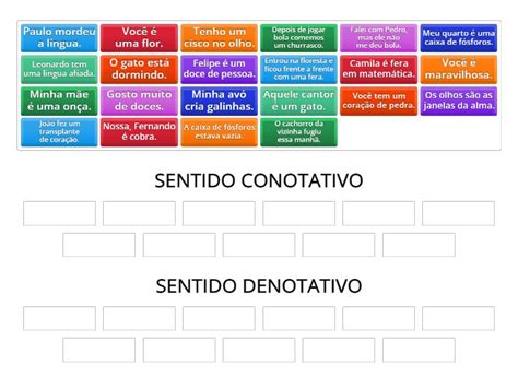 O Que é Sentido Conotativo E Denotativo