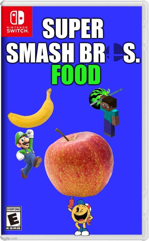 Super Smash Bros Food Imgflip