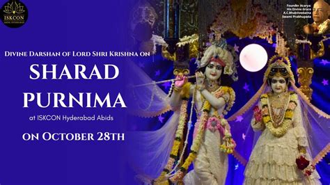 Divine Radiance Sharad Purnima Celebration At Iskcon Abids Hyderabad