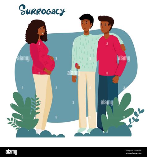 Gay Dads Stock Vector Images Alamy