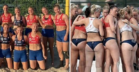 Por Negarse A Usar Bikini Y Ponerse Short Multan A Selecci N Femenil De Balonmano Playa De