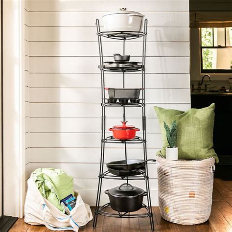 cookware storage tower  alex grey blog