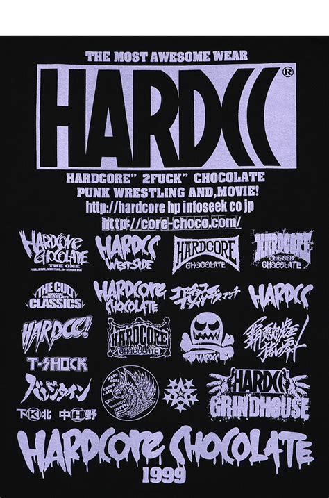 楽天市場 ハードコアチョコレート HARDCORE CHOCOLATE スペシャルロゴミックスTシャツ ReMIX リバース