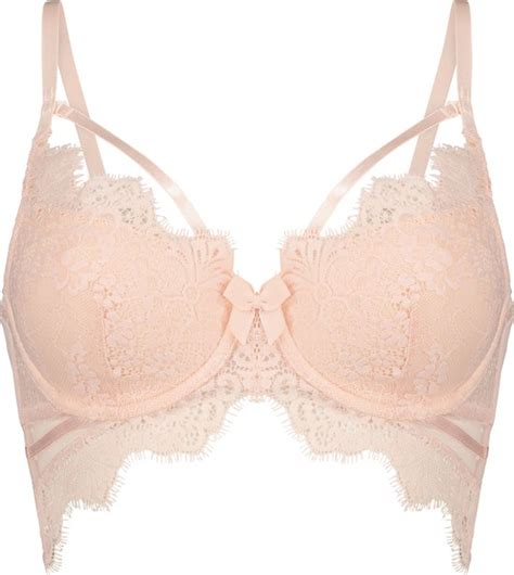 Hunkemöller Dames Lingerie Voorgevormde longline beugel bh Marilee Roze maat E bol