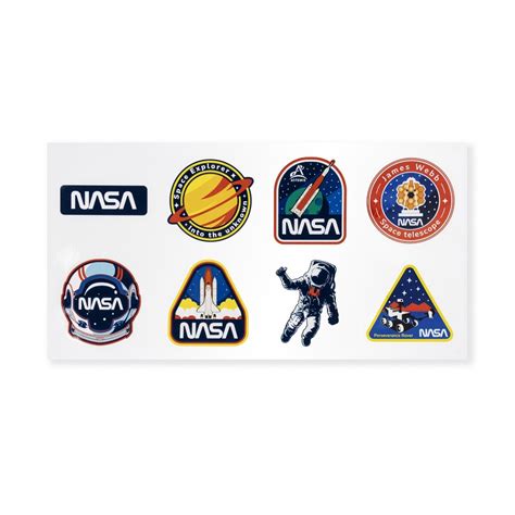 Nasa Set Of Stickers Outlet