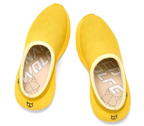 Giày Naked Wolfe Dawn Yellow Suede Authentic Shoes