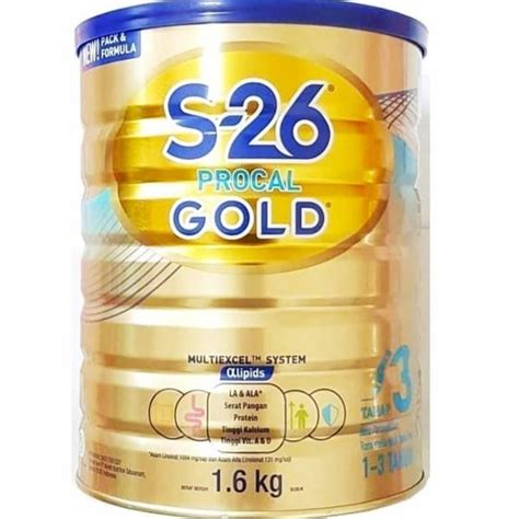 Jual S 26 Procal Gold Vanila 1600 Gr Shopee Indonesia