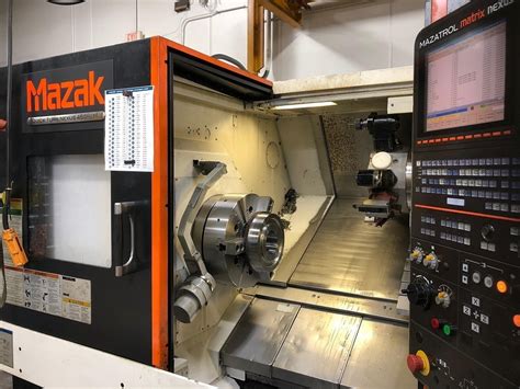 21 Chuck Mazak Model Quick Turn Nexus 450 Iim Live Tool Cnc Lathe 2013