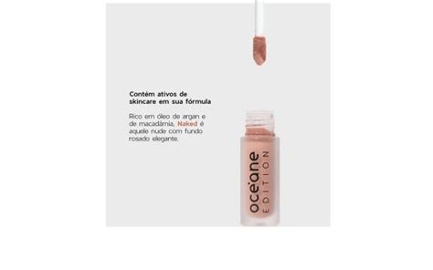 Kit Oc Ane Edition Mini Color My Lips Batom Real Deal Naked E Hype Produtos