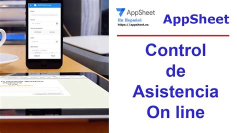 AppSheet App Para Registro De Asistencia On Line YouTube