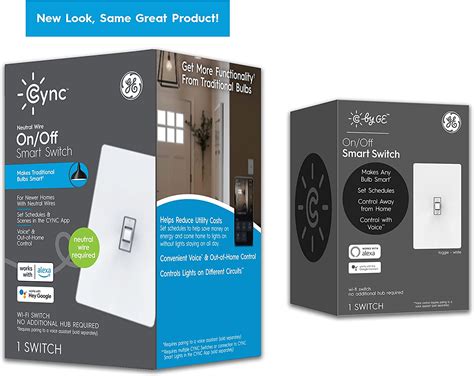 Ge Cync Smart Light Switch On Off Toggle Style Bluetooth And Ghz