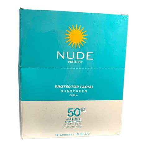 Bloqueador Nude Facial Crema Fact Sobres Distribuidora Arymar