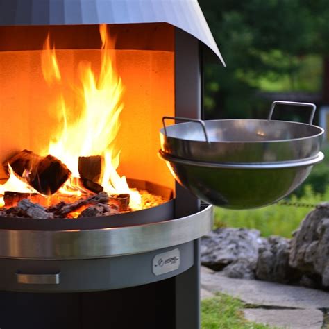 HermaPro Topf für den Grillkamin Vario für Hot Pott